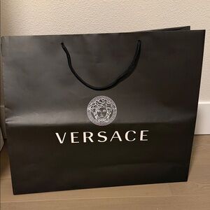 Versace Black and White Medusa Emblem
